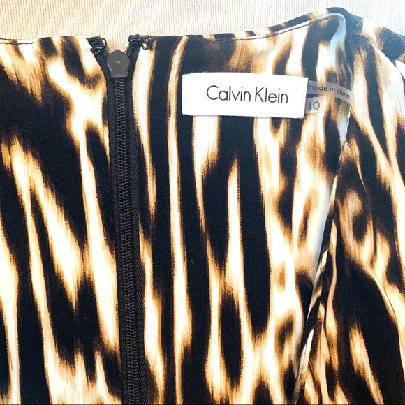 Calvin Klein | Woman | Animal Print | Dress - Picture 2 of 7